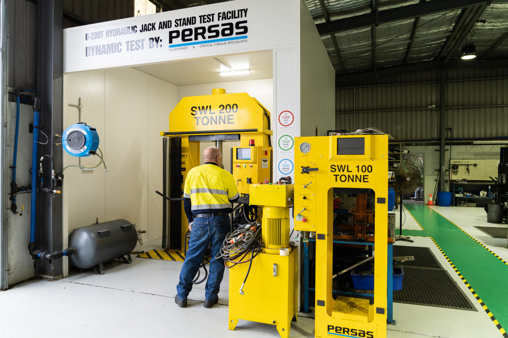 PERSAS - Peter Operating Dynamic Test Facility